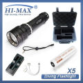 Made in China 1000lumens xm-l u2 diving flashlight light police 50w flashlight